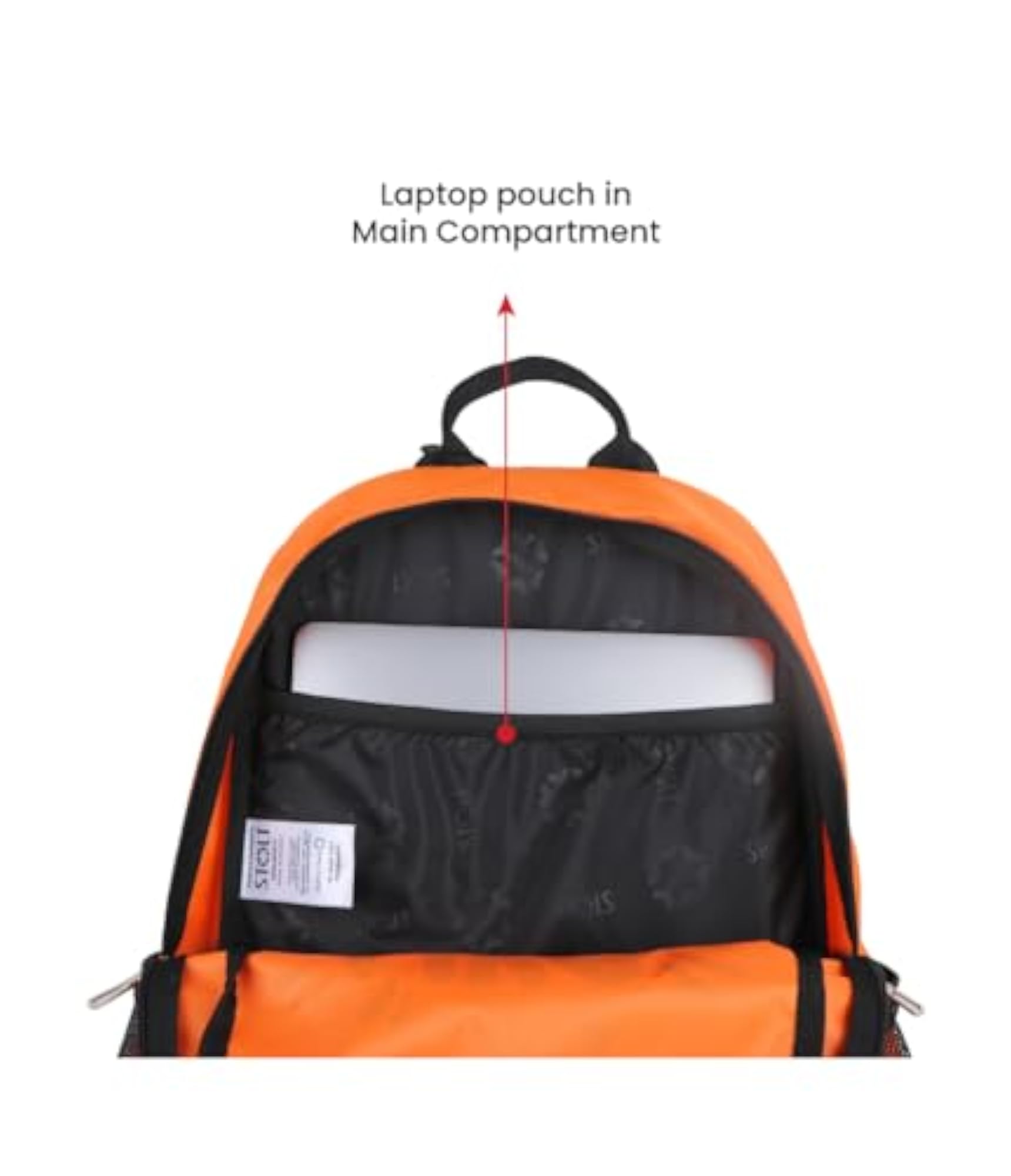 BOLT Casual Water-Resistant Backpack for School & College